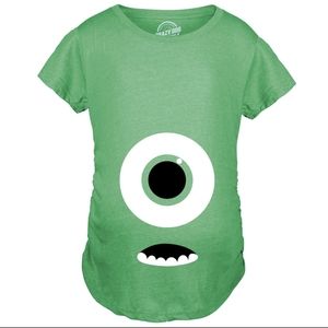 Monster's Inc. Maternity Shirt Costume Mike Wazowski